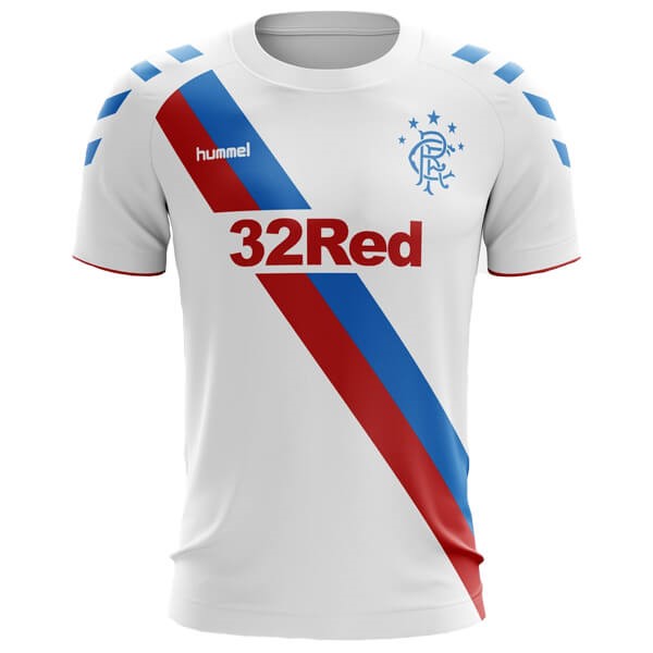Camiseta Rangers 2ª 2018-2019 Blanco